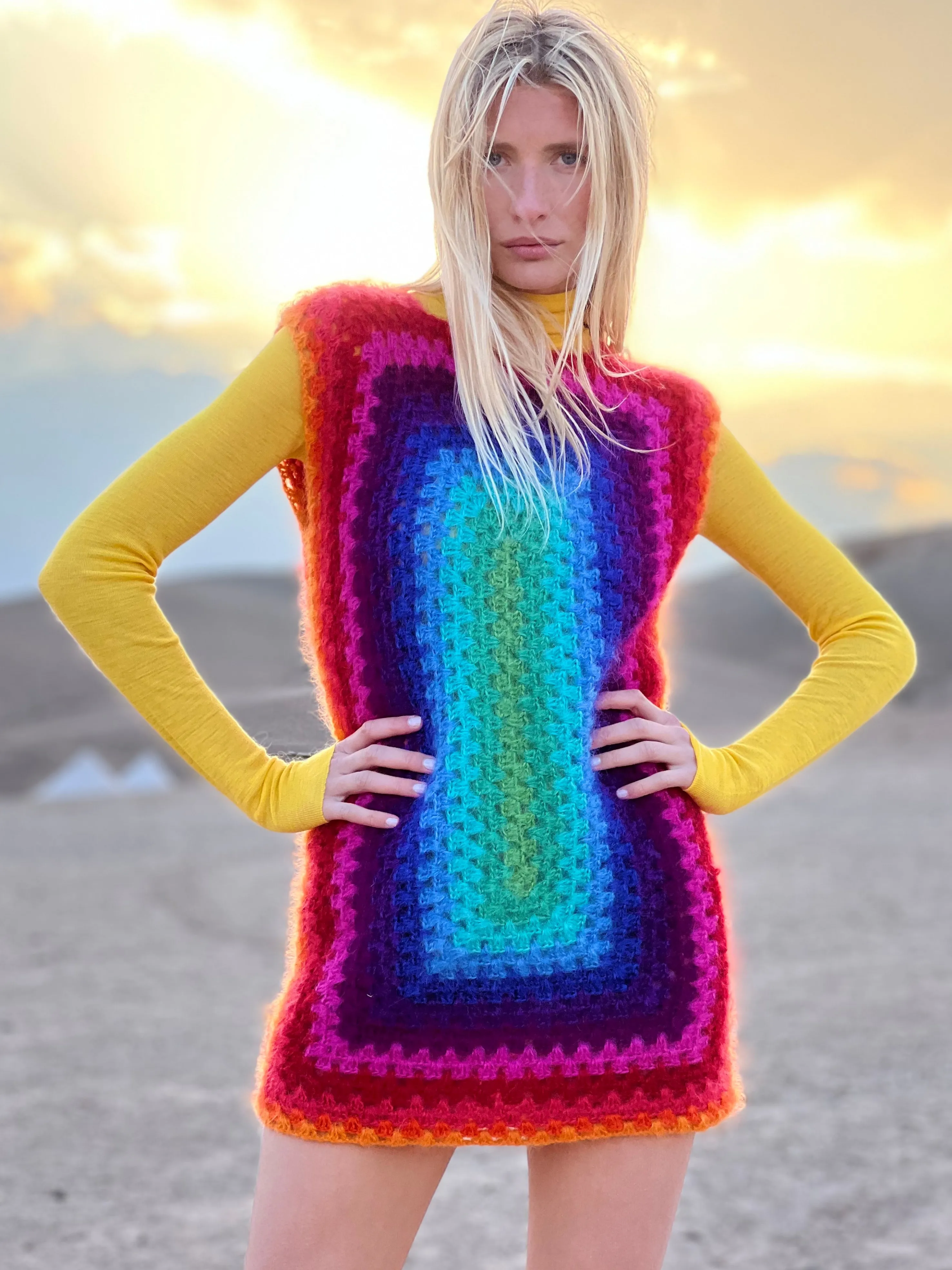 Rose Carmine Dresses-DRESS COLORSHOT STRONGS