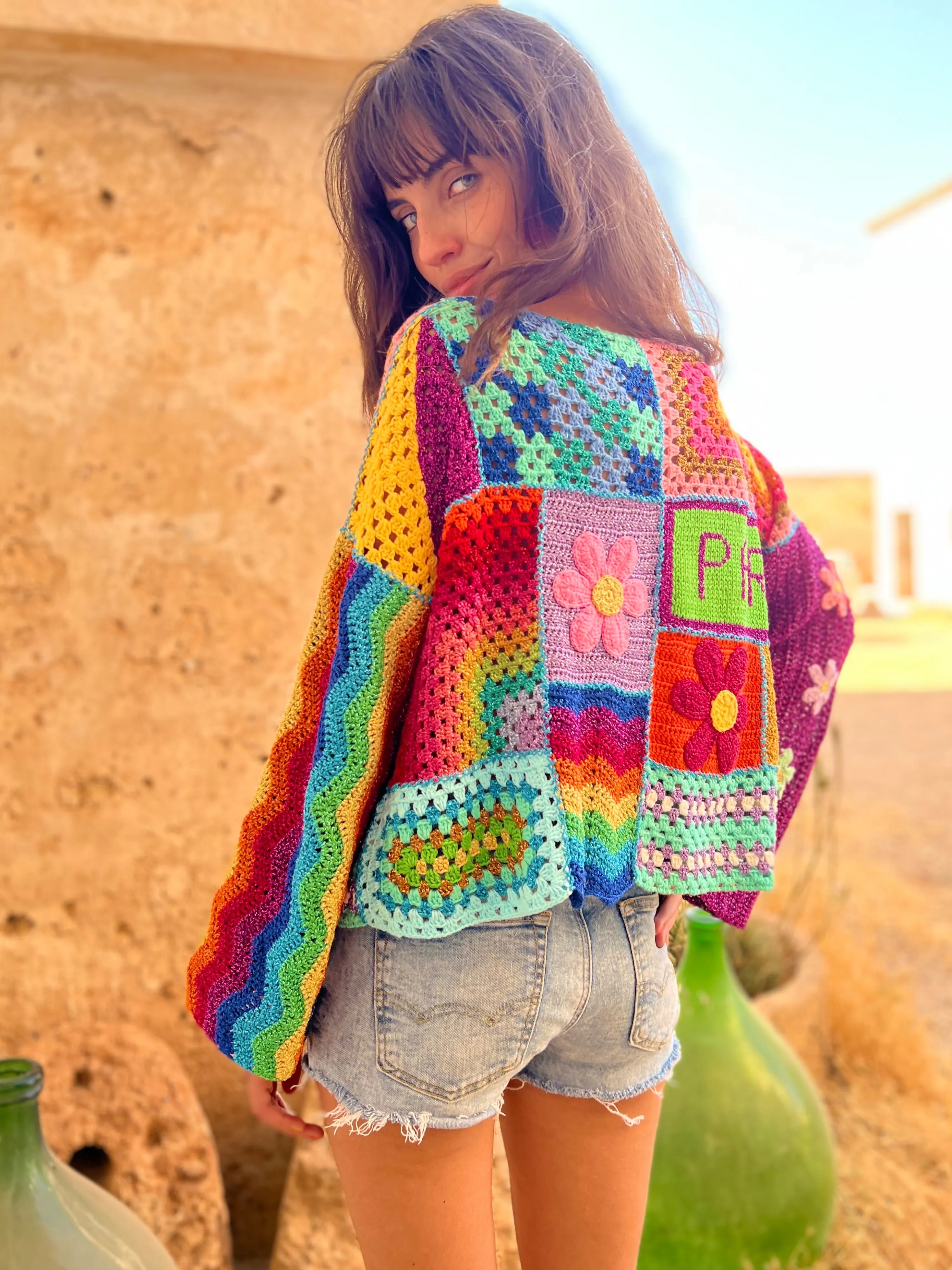 Rose Carmine Iconics|Boleros-COUTURE BOLERO