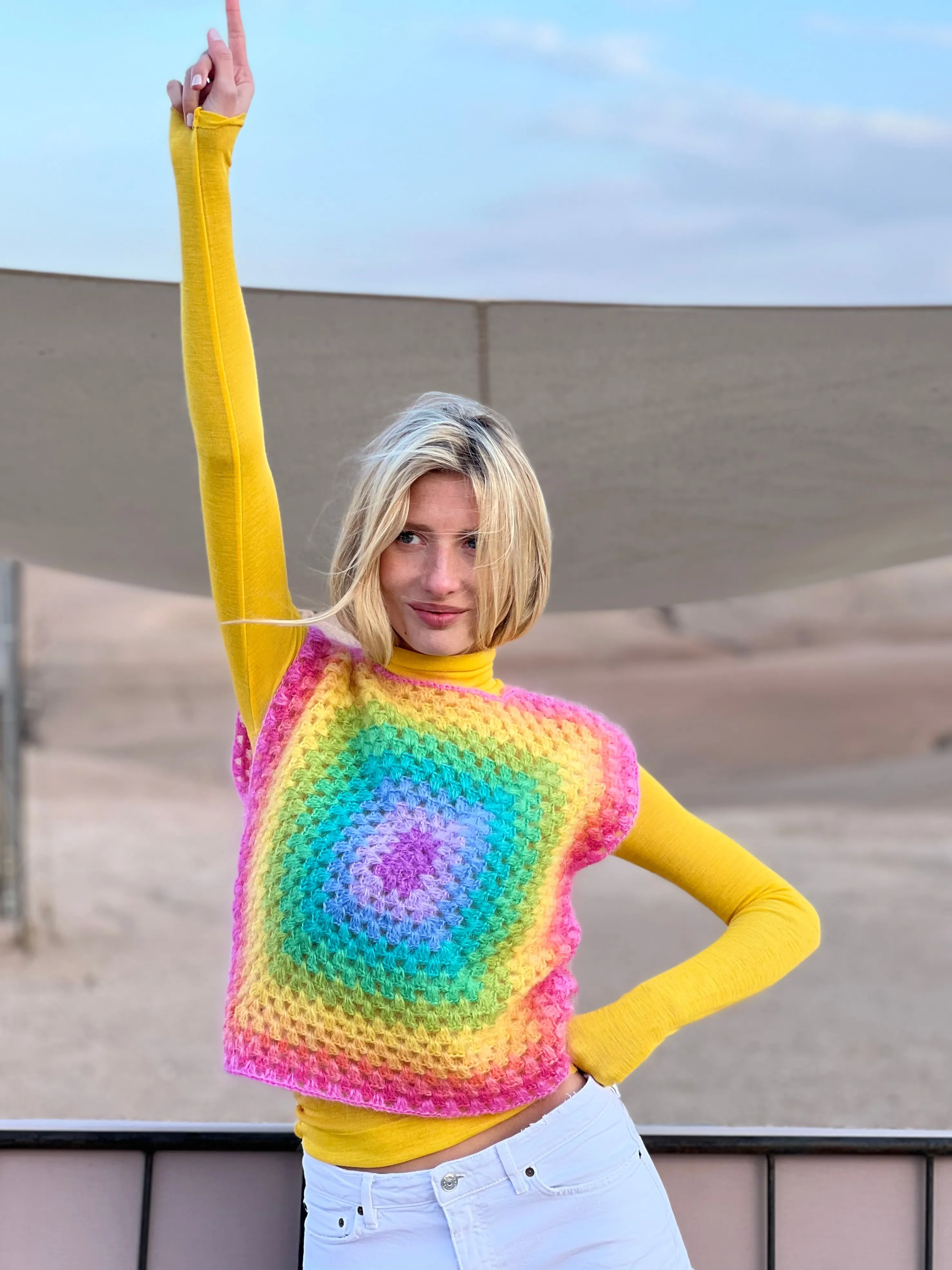 Rose Carmine Tops-TOP COLORSHOT PASTELS